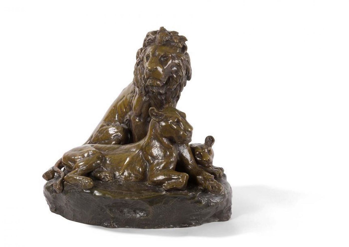 Georges-Lucien GUYOT  Sculpture en bronze