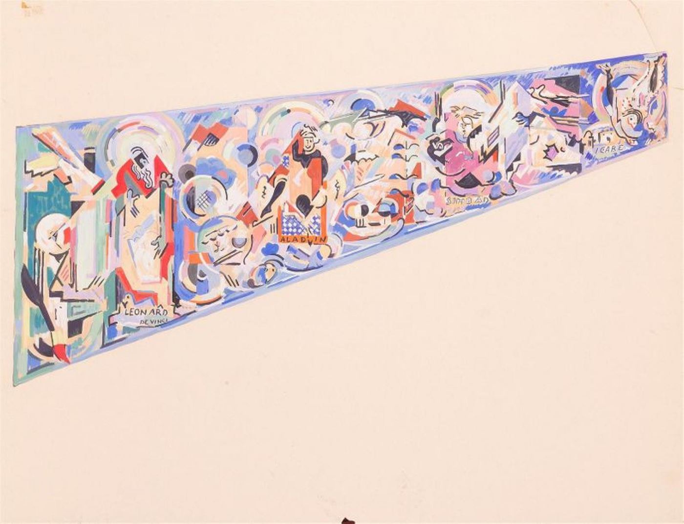 ALBERT GLEIZES (1881-1953) Dessin à  la gouache