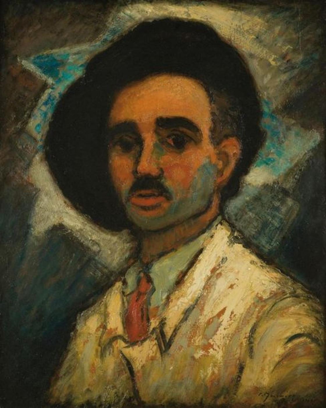 Pierre Molinier Huile sur toile
