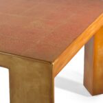 Jean Dunand Rare tableau basse en laque